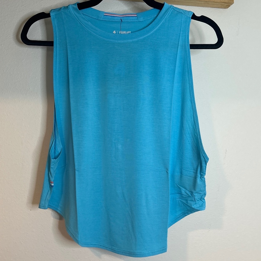 NWT FOURLAPS RIVER BLUE CURVE TANK